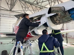 2025, আমাদের কোম্পানি দেশীয় গ্রাহক Beidahuang জন্য Aeroshell তেল 560 পরিবর্তন