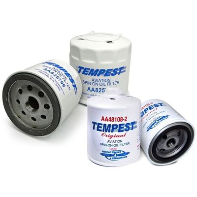 Spin EZ Airplane Aircraft Spare Parts Tempest Aircraft Oil Filter AA48110-2