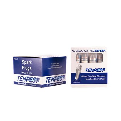 Engine FAA Aircraft Spare Parts Aviation Tempest Spark Plugs